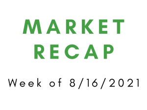 Week of 8/16/2021 Market Recap