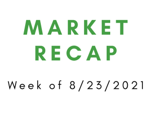 Week of 8/23/2021 Market Recap