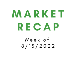 Week of 8/15/2022 Market Recap