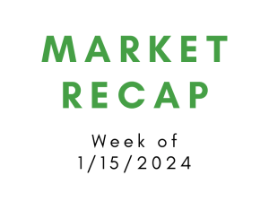 Week of 1/15/2024